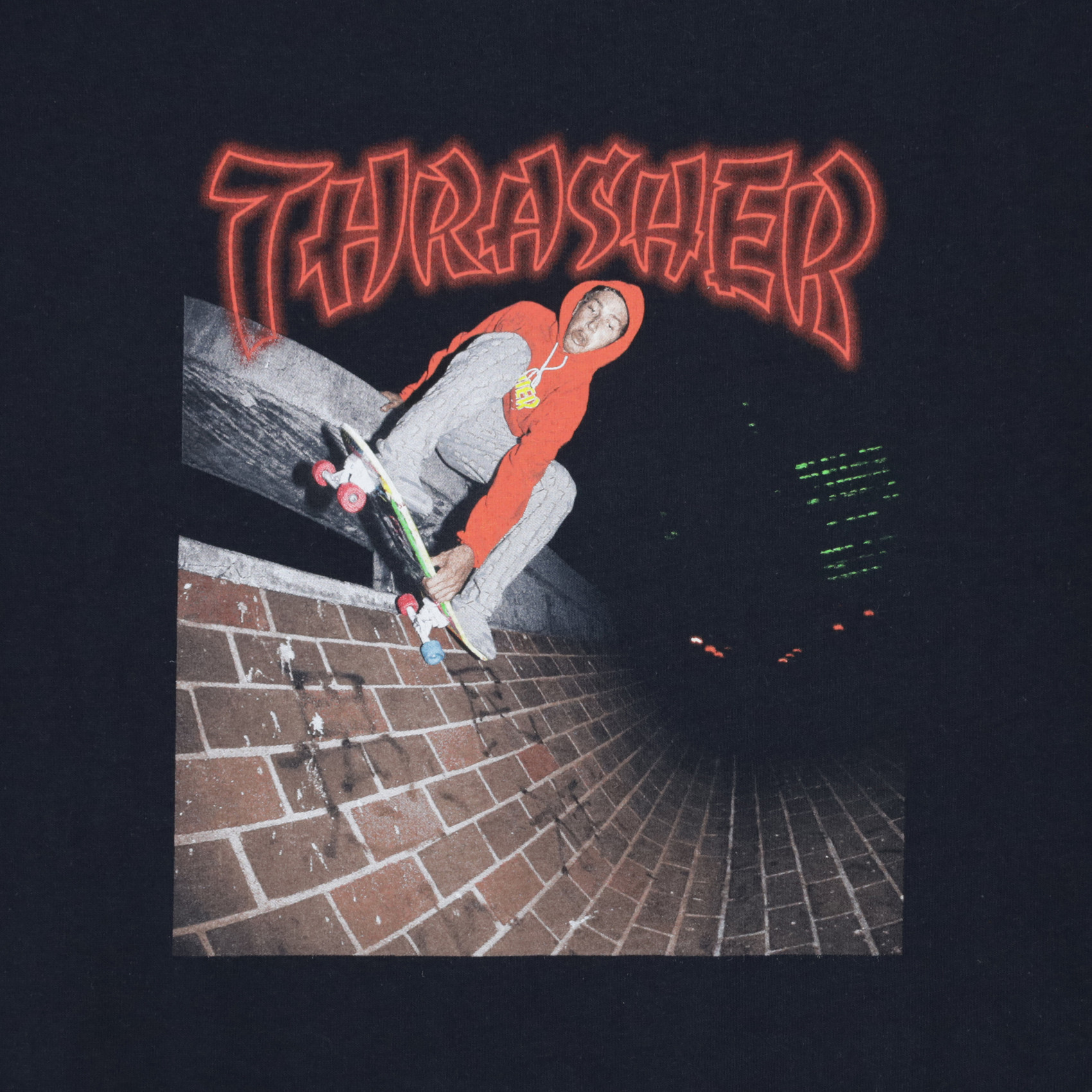 Футболка Thrasher China Banks (black) артикул: - купить в магазине Дайс