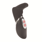 Чёрный клиторальный массажёр 7-Function Silicone Luxe Epiphany Massagers (Цвет: черный)