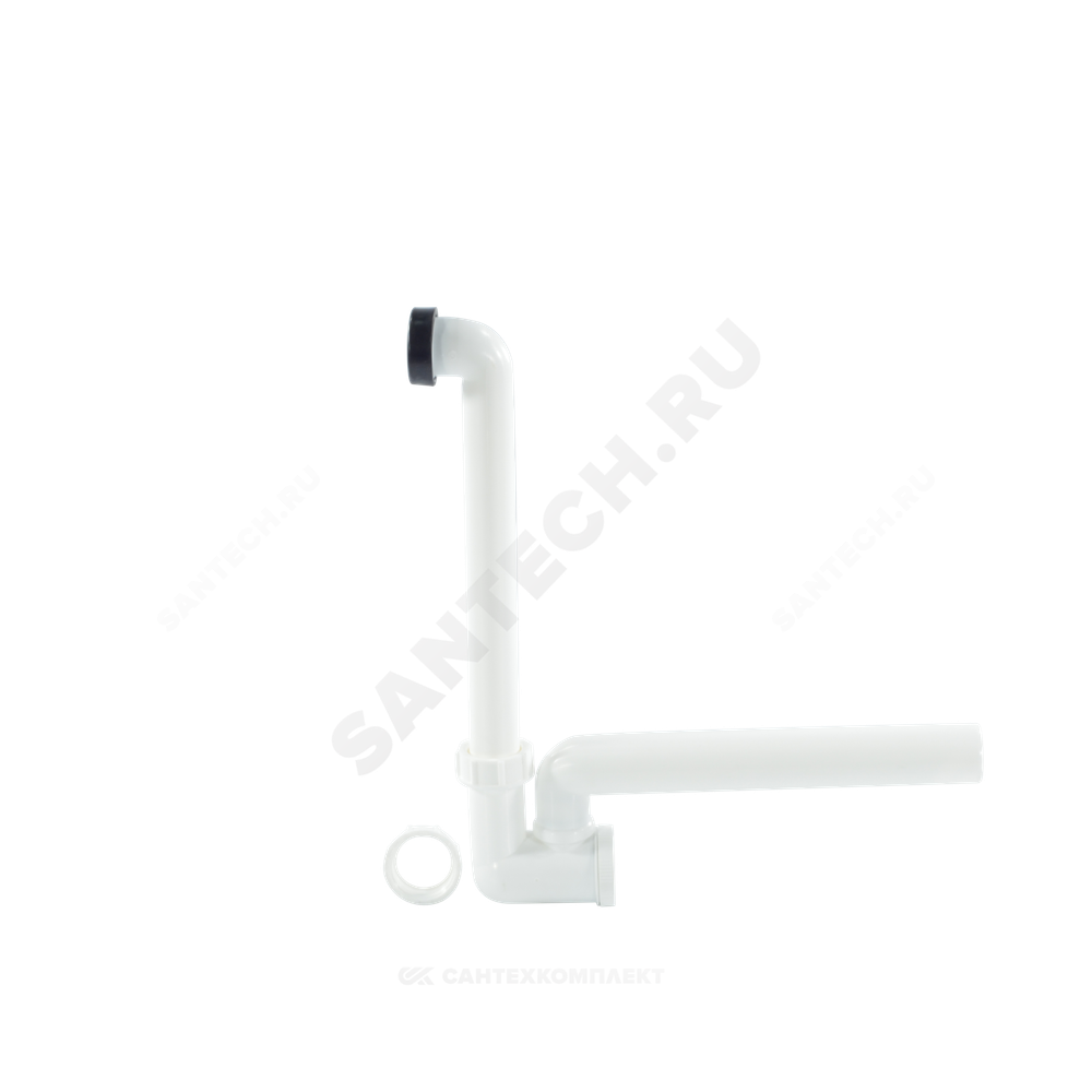 Сифон для кондиционеров трубный DN32xDN40 с обратным клапаном HL HL136N