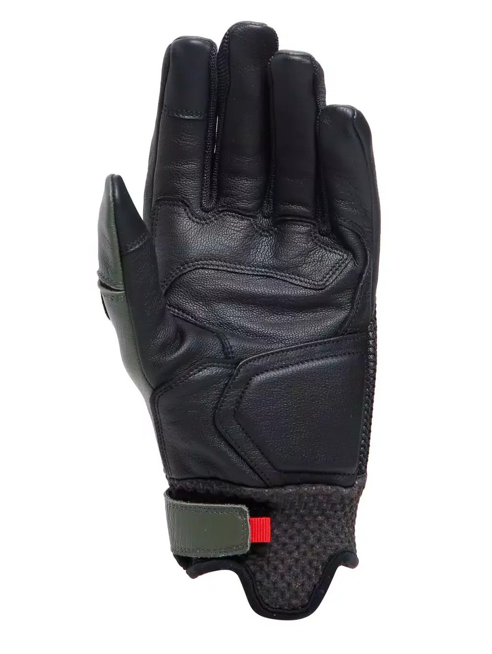 Мотоперчатки комбинированные Dainese KARAKUM ERGO-TEK Black/Army-Green