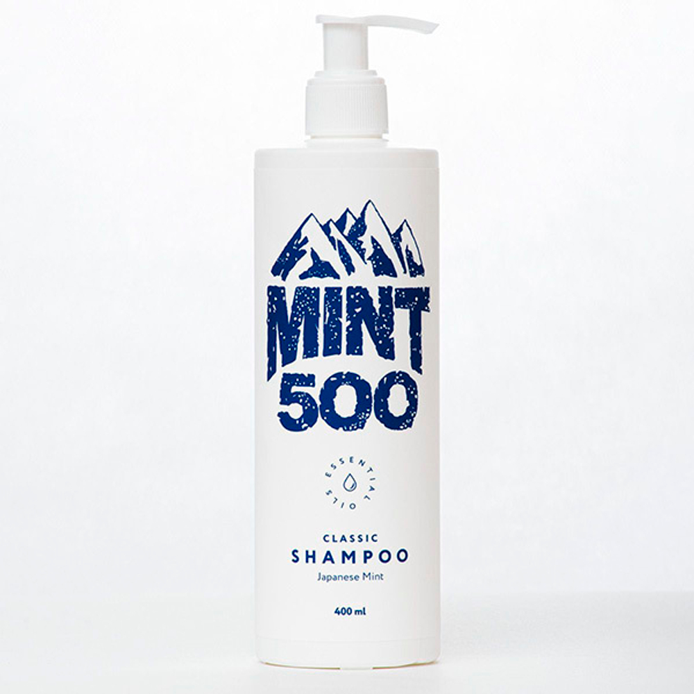 Восстанавливающий шампунь Mint500 Classic Shampoo Japanese Mint 400мл
