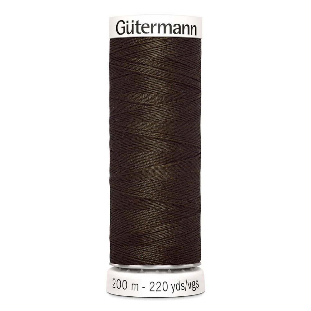 Нитки универсальные Gutermann Sew-all 100 (200 метров), 5 кат. | 021 серо-коричневый