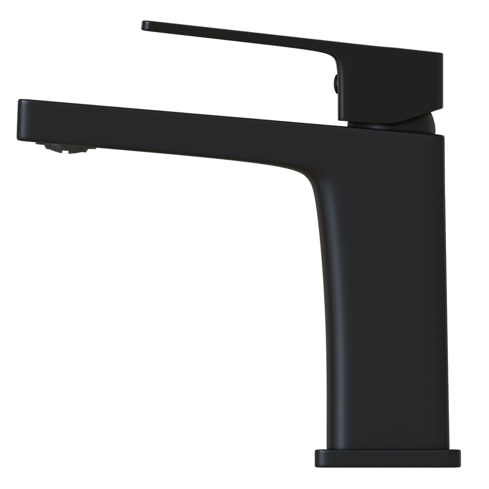 Смеситель для раковины 35k MIXLINE МЛ34-04(ML34-04) "Соло" ЧЕРНЫЙ