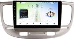 Магнитола для KIA Rio 2 2005-2011 (рамка бежевая) - Teyes CC4L монитор 9" IPS, Android 14, Быстрая, Snapdragon 662, CarPlay, 4G SIM-слот