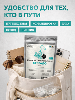 Брюд Кофе 10 пирамидок Бразилия Серрадо
