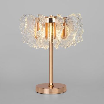 Настольный светодиодный светильник 15W 4000К 80509/1 золото Farfalla Bogate's