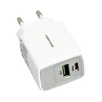 Сетевое зар. устр. Keephone Booster 1USB+1C Gan 20W белое