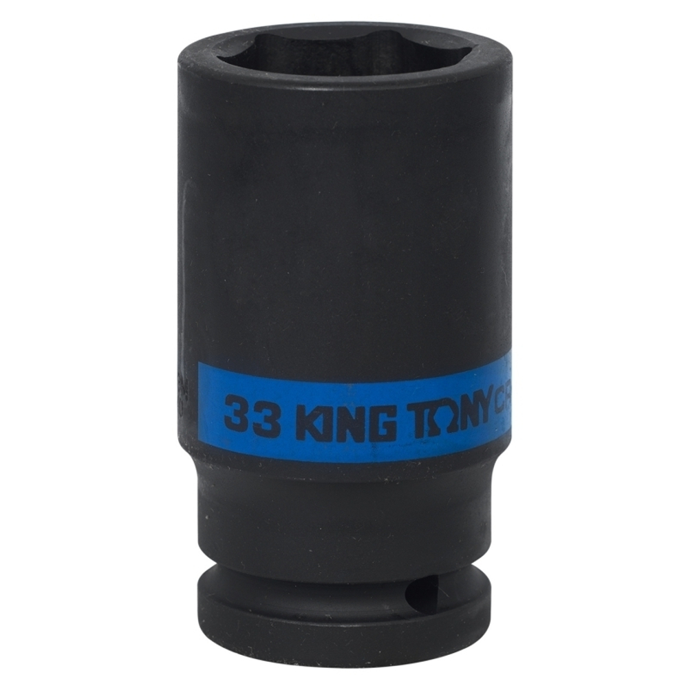 KING TONY (643533M) Головка торцевая ударная глубокая шестигранная 3/4", 33 мм