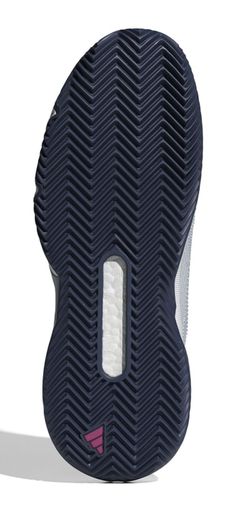 Мужские кроссовки теннисные Adidas Solematch Control 2 Clay - небесный