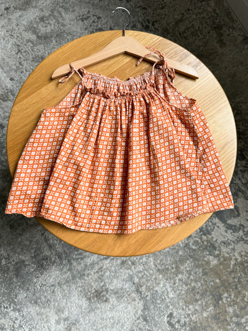 Хлопковая блузка Caramel , 128