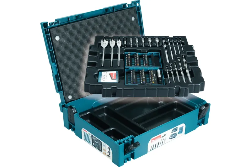 Набор бит и сверл Makita B-43044, 66 предметов, MAKPAC