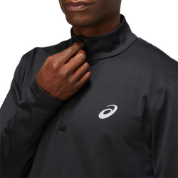 Футболка мужская теннисная теннисная Asics Core LS 1/2 Zip Winter Top M - performance black