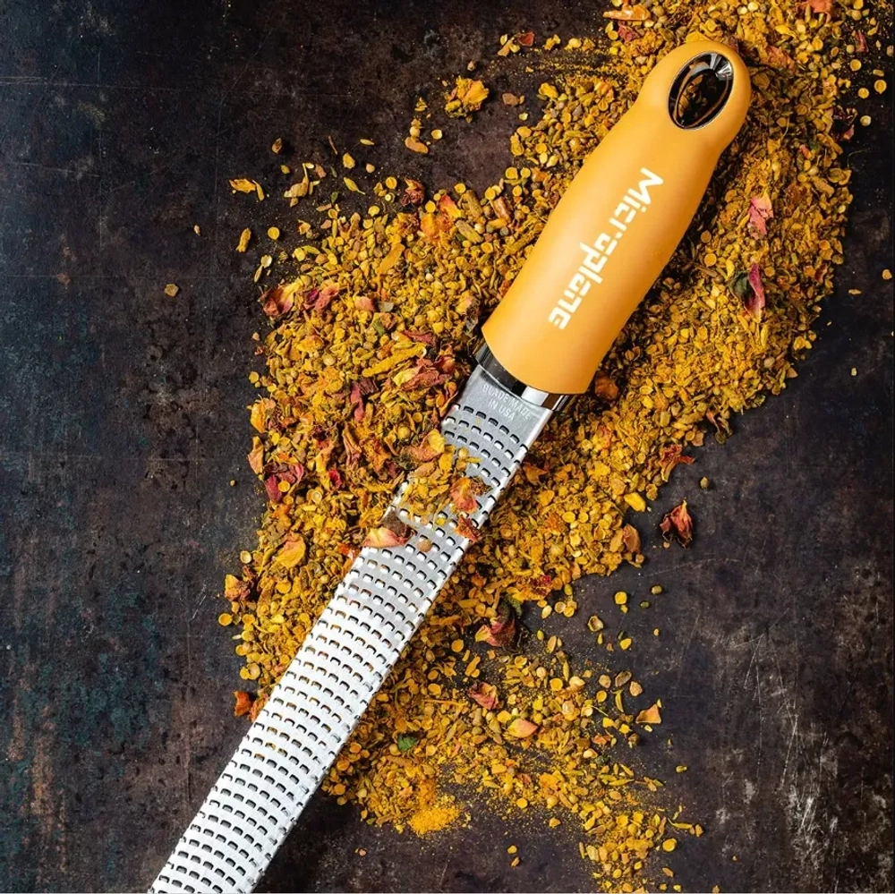 Microplane Терка Zester Premium горчично-желтая 46623
