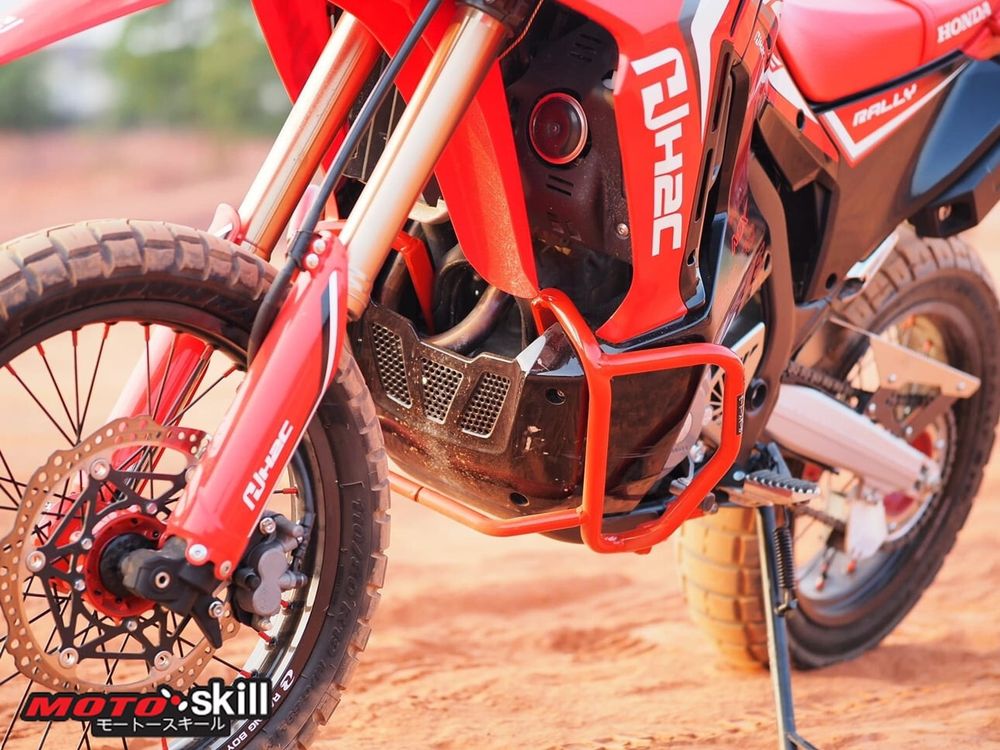 Crash Bars for Honda CRF300Rally (Rally300) 2021-Up. Motoskill. BLK, RED.