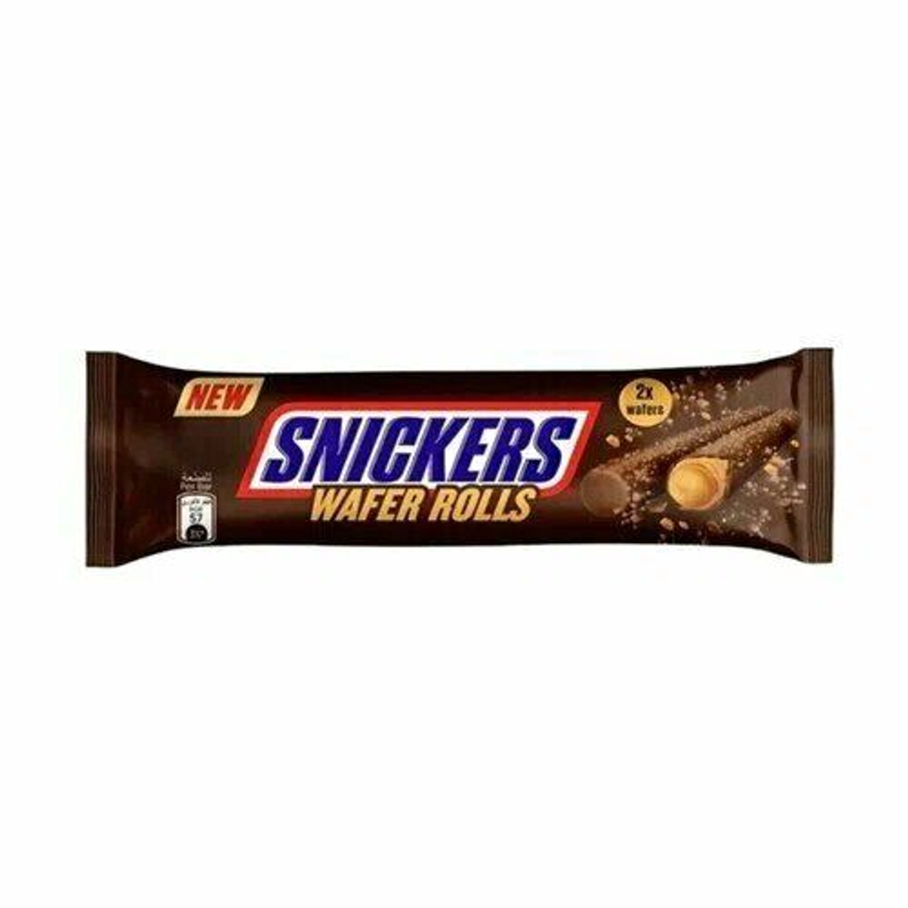 Вафер ролл Snickers (Сникерс) 24г*12шт