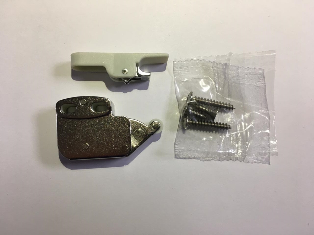 Нажимная защелка для люков Mini Latch GTV с ответной частью