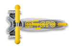 Самокат Mini Micro Deluxe Flux LED неоновый желтый
