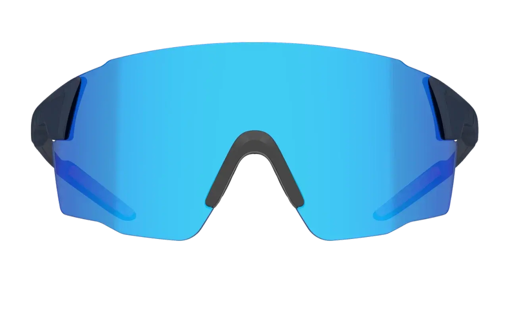 Спортивные очки 720armour Kamikaze Cylinder / Matte Dark Navy / Smoke Full  Blue Ti Lens