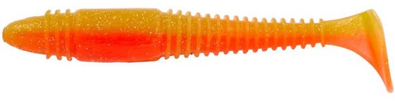 Виброхвосты съедобные LJ Pro Series TIOGA FAT 4.5in (11,4 см), цв. T26, 4 шт.