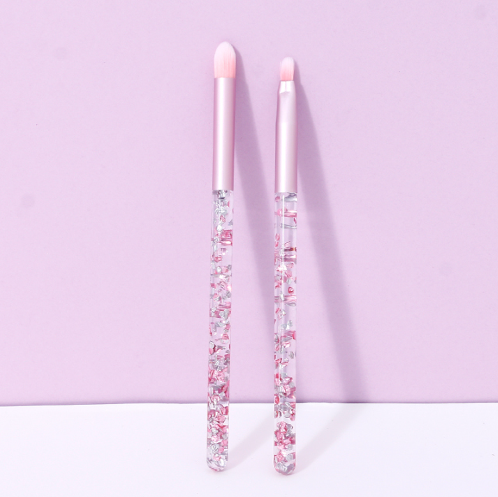 Блестящие кисти для макияжа "Glittery Two"