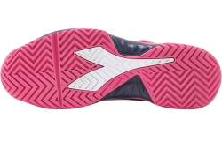 Женские теннисные кроссовки Diadora B.Icon 2 AG - pink yarrow/white/blueprint