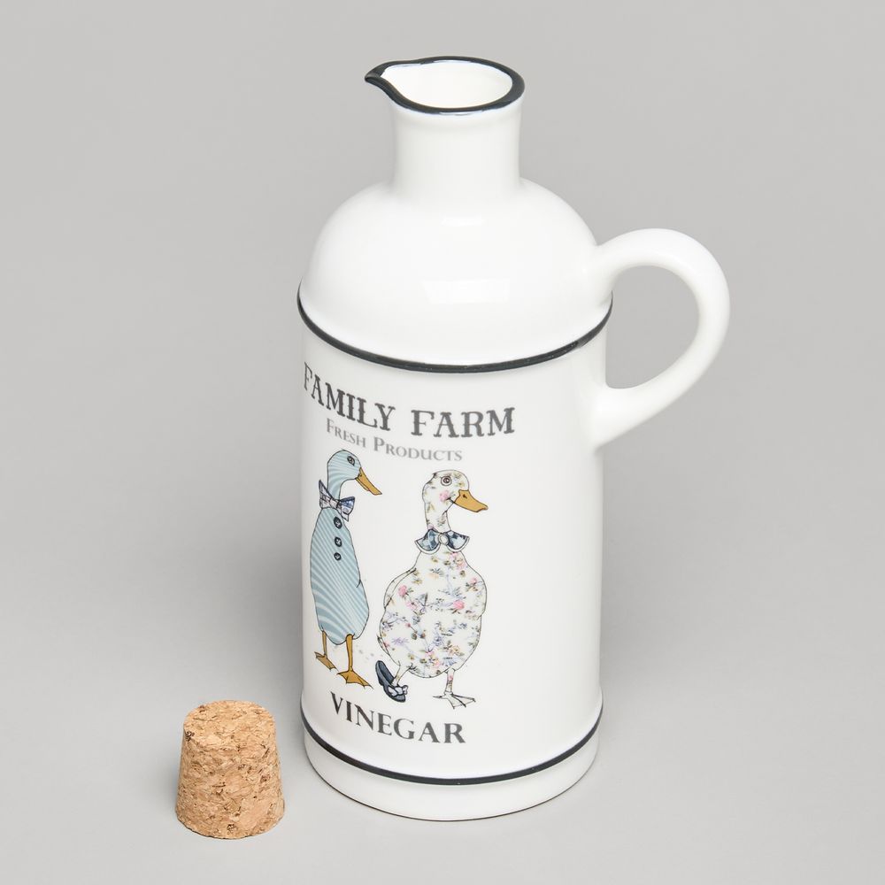 БУТЫЛКА ДЛЯ УКСУСА LEFARD "FAMILY FARM" 430 МЛ 18 СМ (КОР=32ШТ.)