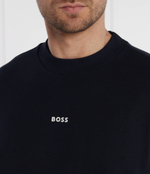 Худи WeSmallcrew BOSS ORANGE - темно-синий(50514541)