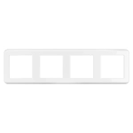 Рамка пластиковая FRM-VERSA-PL-4-WH (Arlight, -)