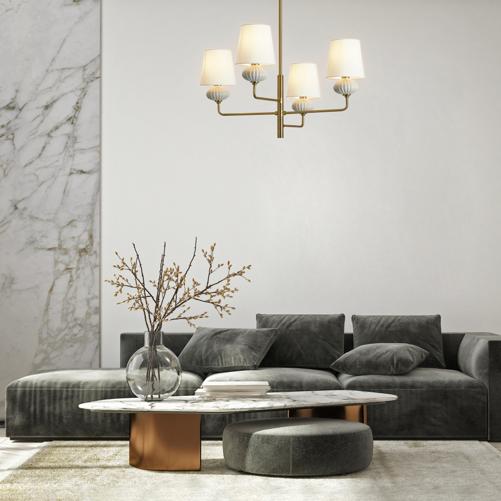 Подвесная люстра Freya Ceramics FR2029PL-08BS