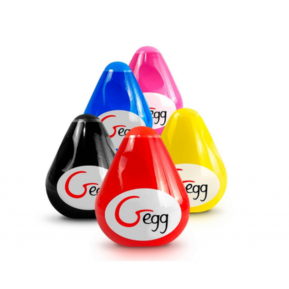 Gvibe Gegg Red - мастурбатор яйцо, 6.5х5 см (красный)