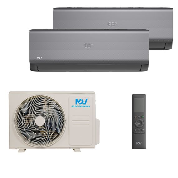 Мультисплит система на 2 комнаты MDV MDSALF-09HRFN8 x 2 / MD2O-14HFN8
