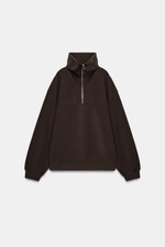 ТОЛСТОВКА ИЗ ИНТЕРЛОКА НА МОЛНИИ — ZARA