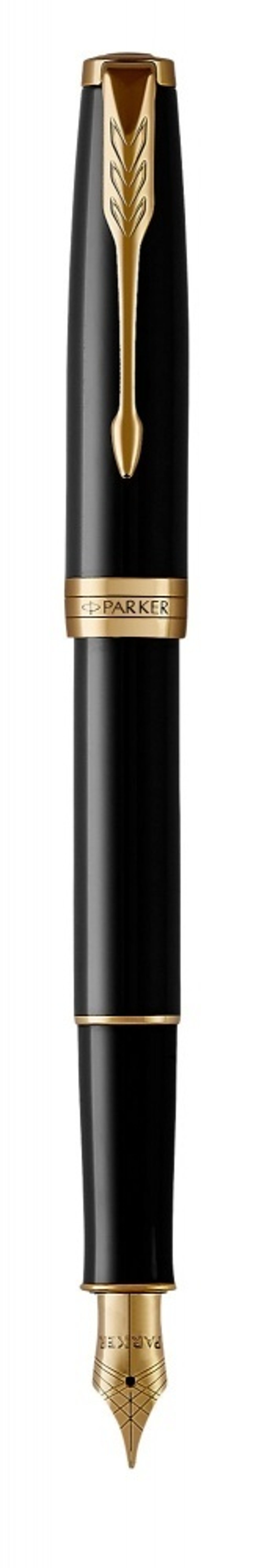 Набор из двух ручек Parker SONNET BLACK GT перьевая и шариковая ручка