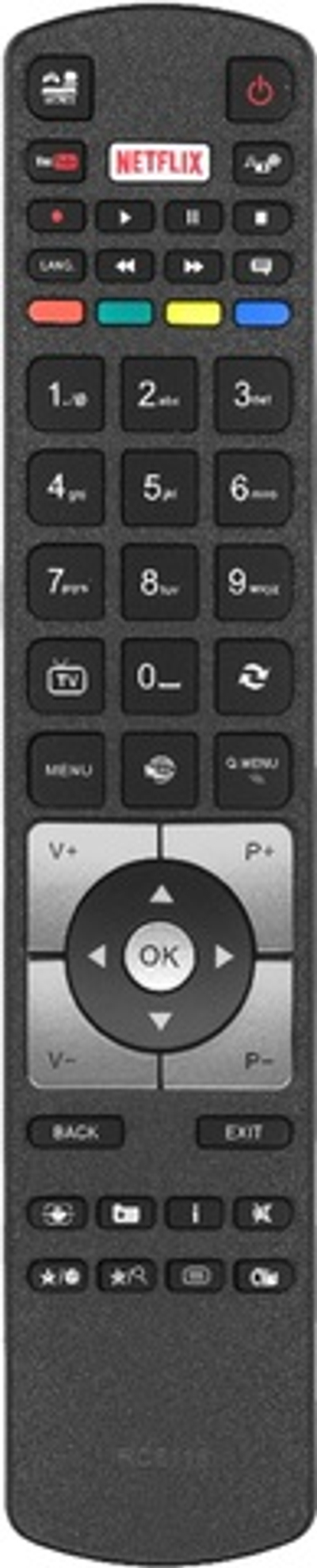 Пульт дистанционного управления RC5118 для Hitachi / TELEFUNKEN / Sharp HD Smart TV RC5118F