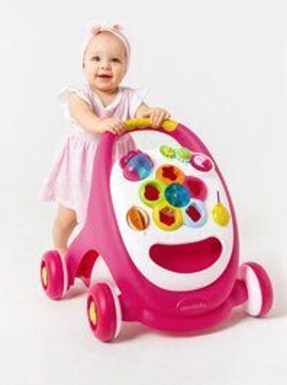 Ходунки Smoby Cottons Trott розовые №1 — 9-0245