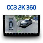 Магнитола в 10" рамку - Teyes CC3-2K-360 монитор 10.36" 2K QLED на Android 10, Быстрая, CarPlay, 4G SIM-слот, 4 камеры в комплекте