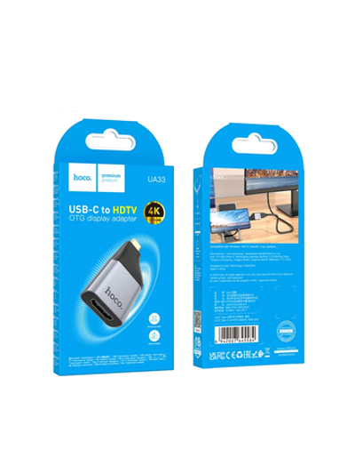 Переходник UA33 Type-C - HDMI (HDTV) 4K