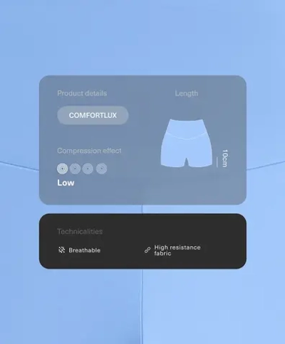 Высокие шорты Comfortlux, 10 см - OYSHO