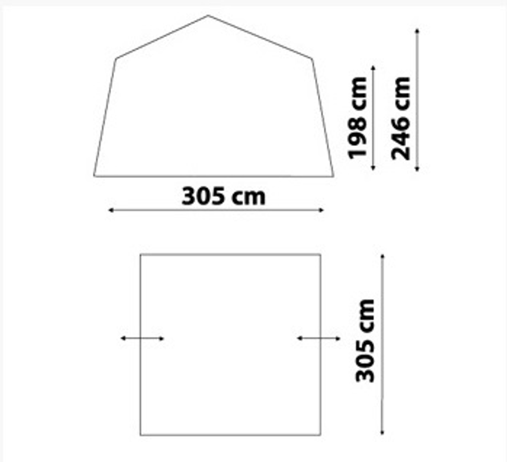 Тент CANADIAN CAMPER EASY-UP