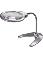 Лупа настольная с подсветкой 125мм (2LED) MG-2 Magnifier