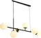 Подвесной светильник Golden 9136P/6 BK-WH iLamp