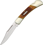Нож складной Rough Ryder Hunter Amber Bone, RR066