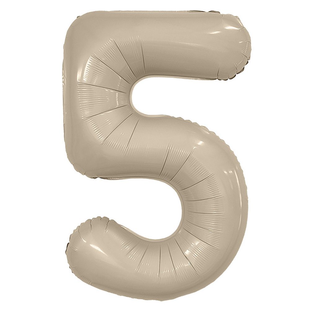Цифра 5 крем мистик 40" Agura
