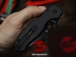 Нож Spyderco Para 3 LTW - черный серрейтор RK-481