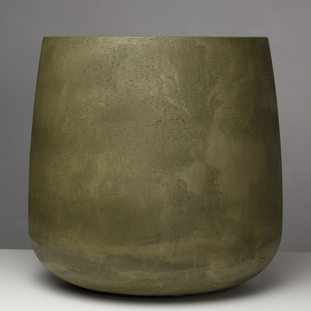 Кашпо CONE AVOCADO GREEN D50 H54