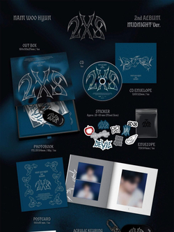 (ПРЕДЗАКАЗ) Альбом NAM WOO HYUN - 2X8 2nd Album RANDOM Version
