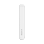 Внешний аккумулятор с магнитом повербанк Power Bank 10000mAh 20W белый Magnetik Mini Wireless BASEUS