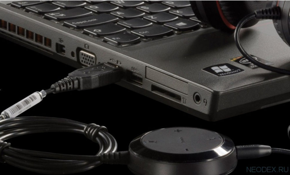 Jabra Evolve 30 II MS Mono компьютерная гарнитура с разъемом 3.5мм-USB ( 5393-823-309 )