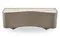 Комод Shelf 200х80х50 см, глянцевая керамика Toscane, матовая эмаль цвета тауп