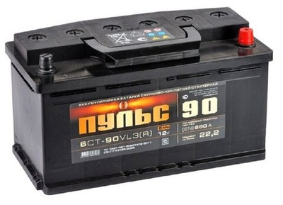 Аккумулятор ПУЛЬС NEO 90 А/ч обратный R+ 353x175x190 L5 EN 750 А